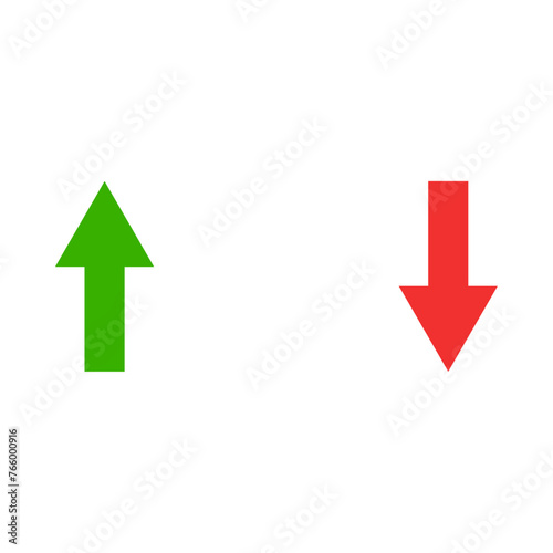 Green up and red down arrow vectors, Cursor arrow vector up and down, Arrows up and down, Arrow vectors