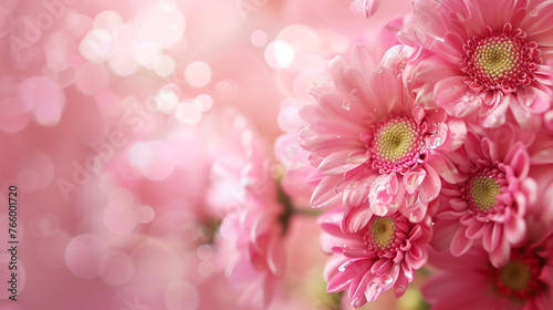pink flowers in spring, pink blossoms, pink flower wallpaper, pink frame, sweet wallpaper with pink bokeh, shiny wallpaper, springtime