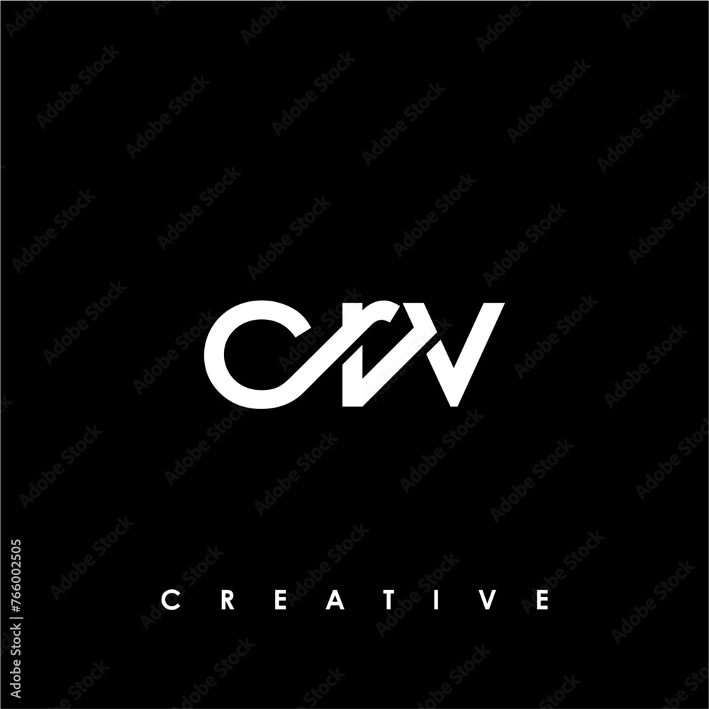 CRV Letter Initial Logo Design Template Vector Illustration CRV Letter Initial Logo Design Template Vector Illustration
