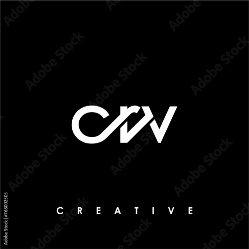 CRV Letter Initial Logo Design Template Vector Illustration