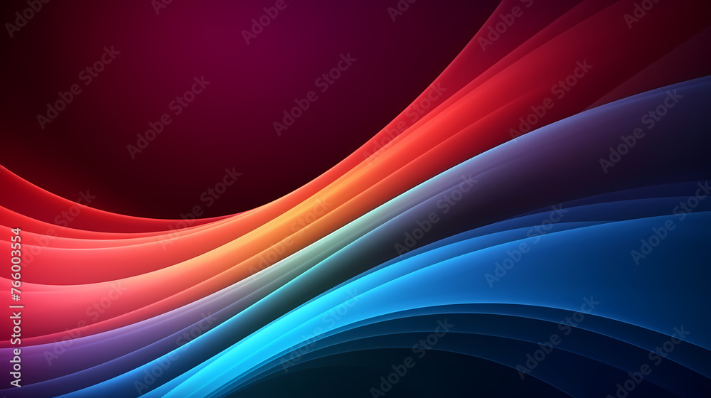 Abstract geometric background, technical lines background and light effects, 3D rendering Abstract geometric background, technical lines background and light effects, 3D rendering