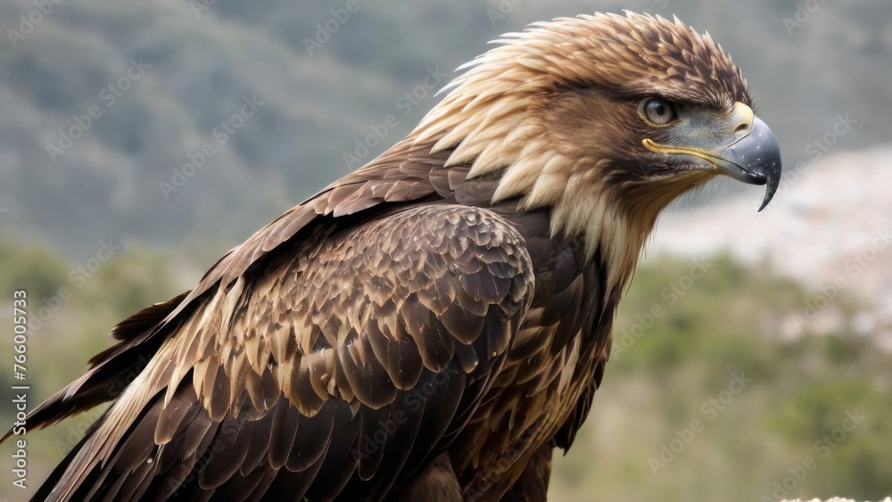Golden Eagle Vigilance - Mountain's Sentinel Golden Eagle Vigilance - Mountain's Sentinel