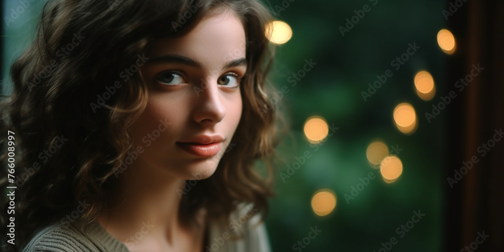 portrait of young beautiful girl, wide photography. portrait of young beautiful girl, wide photography.