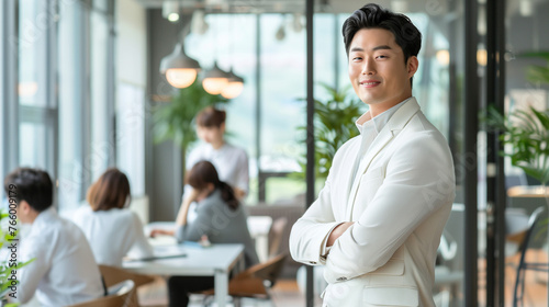 Asian boss | company | business | Generate AI