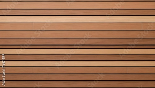 Wood background banner panorama long Brown wooden acoustic panels wall texture seamless pattern