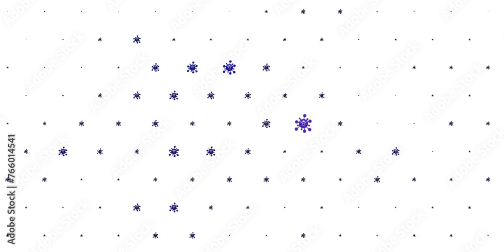 Light Purple vector backdrop with virus symbols. Light Purple vector backdrop with virus symbols.