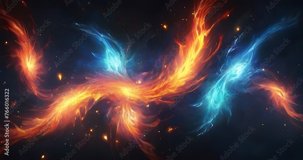 Background material Elemental Fusion effect texture