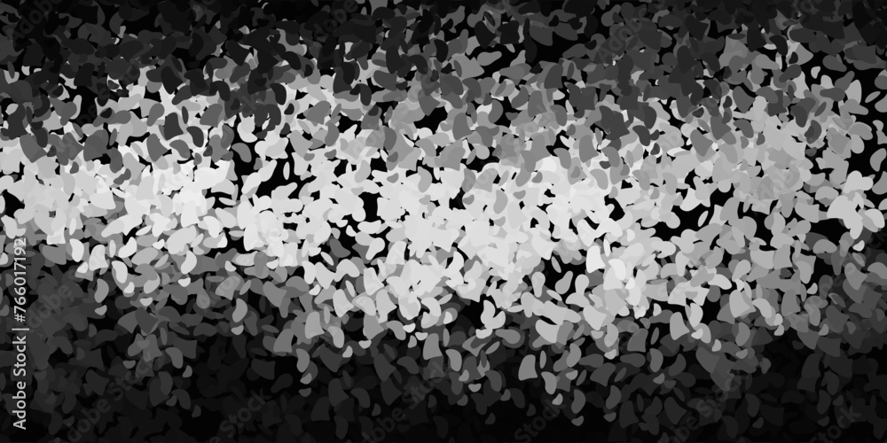 Fototapeta premium Light gray vector texture with memphis shapes.