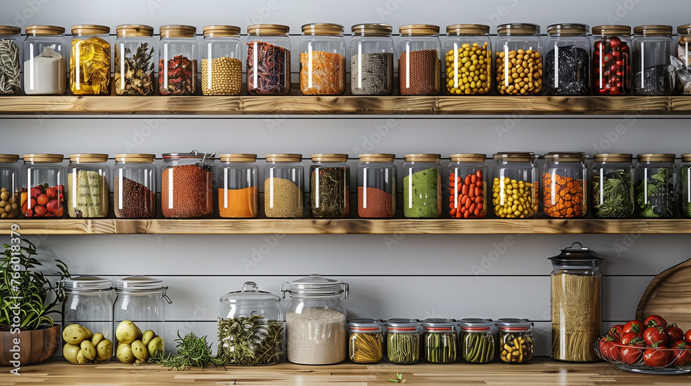 Harmonizing Pantry Storage with Home Design