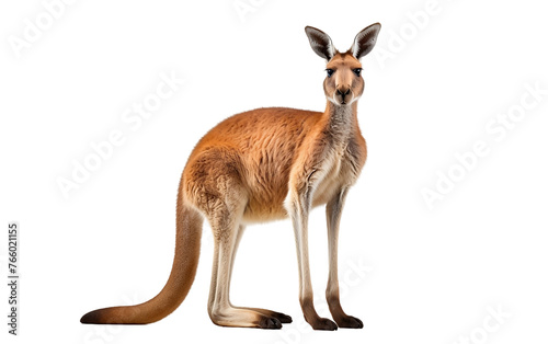 Majestic kangaroo, symbol of the Australian outback.