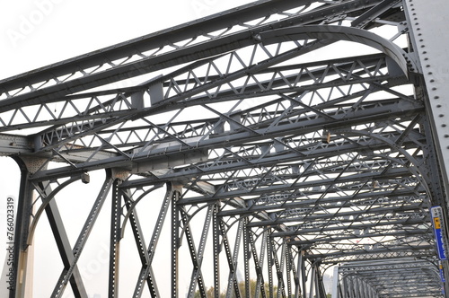Photography the Garden Bridge of shanghai china