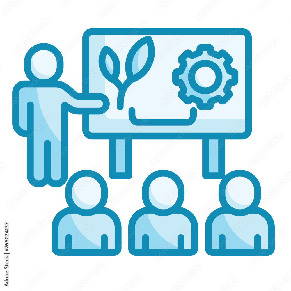 Green Tech Training Icon