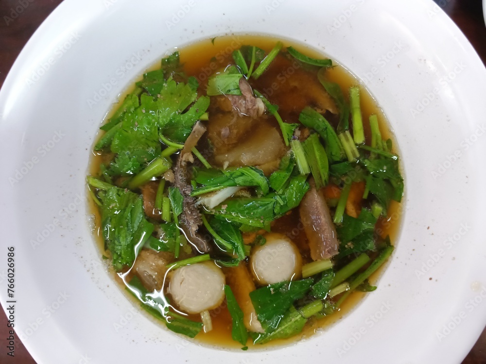 Flavorful beef soup Flavorful beef soup
