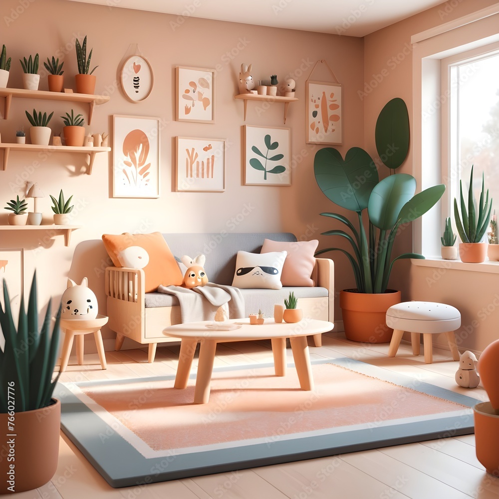 modern living room with furniture modern living room with furniture
