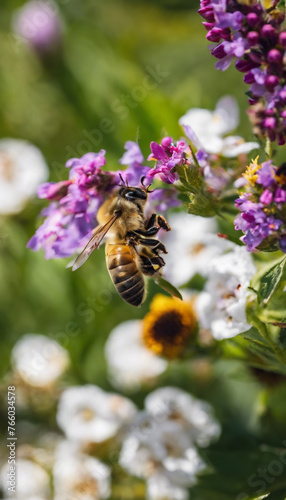 The Buzzing World of Bees Exploring the Vital Role of Pollinators in Agriculture and Ecosystems © Patryk