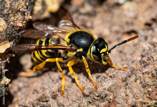 Unveiling the World of Wasps Understanding Their Role as Predators Pollinators and Nuisances in Nature © Patryk