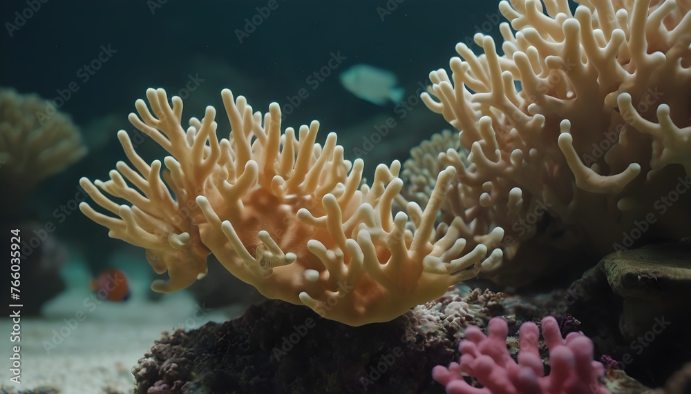 Fototapeta premium coral reef in sea