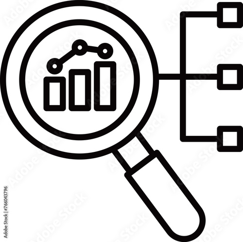 Examining the graph with a magnifying glass. The magnifying glass gives the following instructions.