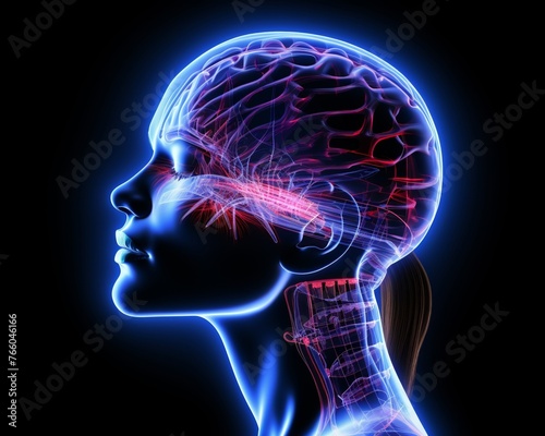 optical migraine brain headache