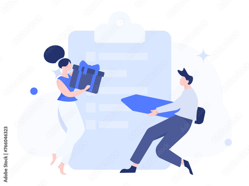 Invite friends to conduct questionnaire flat vector concept operation hand drawn illustration
Invite friends to conduct questionnaire flat vector concept operation hand drawn illustration