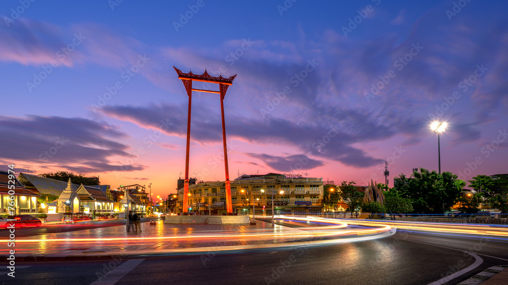 Obraz premium Giant swing or Sao Ching Cha