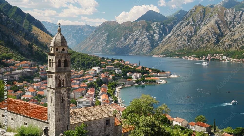 Kotor is a city located in Montenegro.