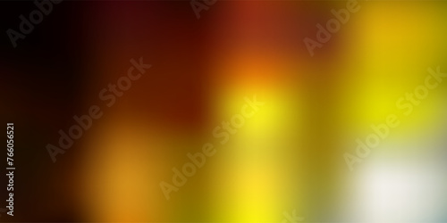 Light blue, yellow vector blur background.