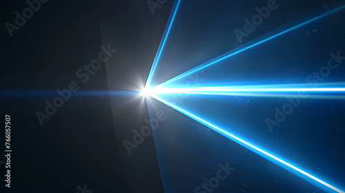 Abstract glowing geometric shapes background © ma