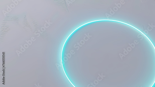 Abstract glowing geometric shapes background