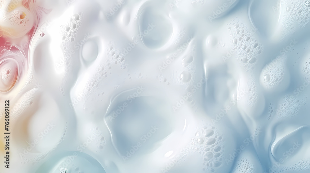 Foam background, washing ads Foam background, washing ads