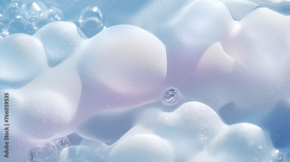 Foam background, washing ads Foam background, washing ads