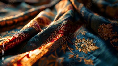 A colorful assortment of fabrics