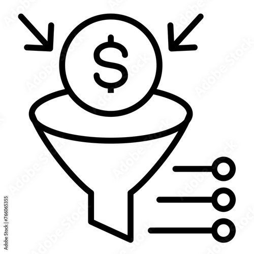Sales Funnel Icon