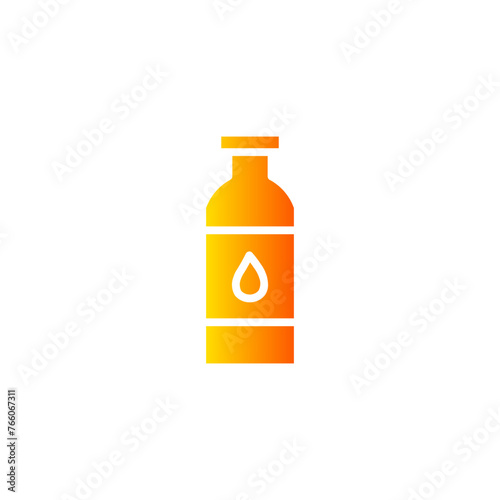mineral water gradient icon