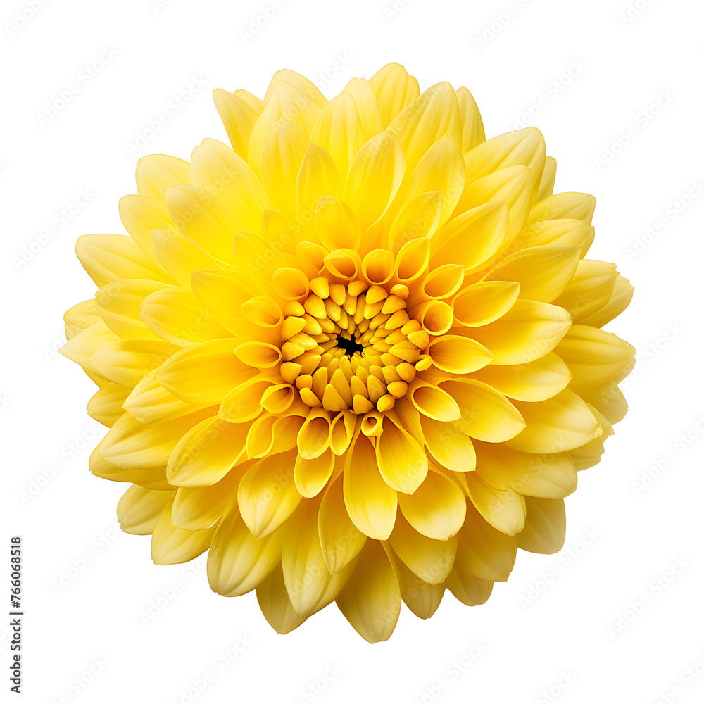 Yellow Chrysanthemum flower, Large Chrysanthemum flower isolated on white and transparent background, with clipping path Yellow Chrysanthemum flower, Large Chrysanthemum flower isolated on white and transparent background, with clipping path