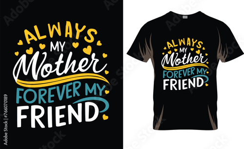 Mother's day typography t-shirt design,Mother's day t-shirt design, My mother is my heart, Happy Mother's Day 2024, mom t-shirt design,vector, illustration,6