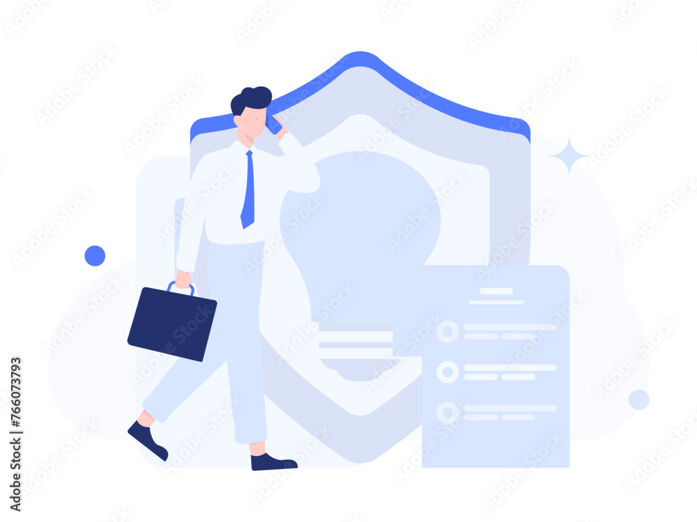 Protect intellectual property flat vector concept operation hand drawn illustration
Protect intellectual property flat vector concept operation hand drawn illustration