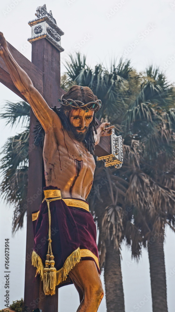 Obraz premium Procession of Jesus 
