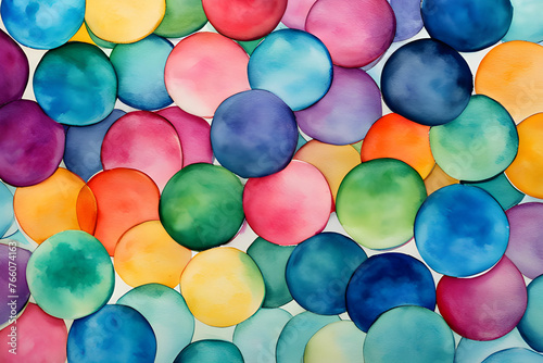 colorful balloons background