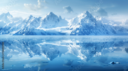 Wallpaper Mural iceberg in the bay Torontodigital.ca