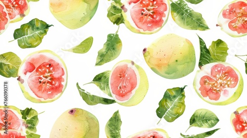 Assorted Fruit Watercolor Painting