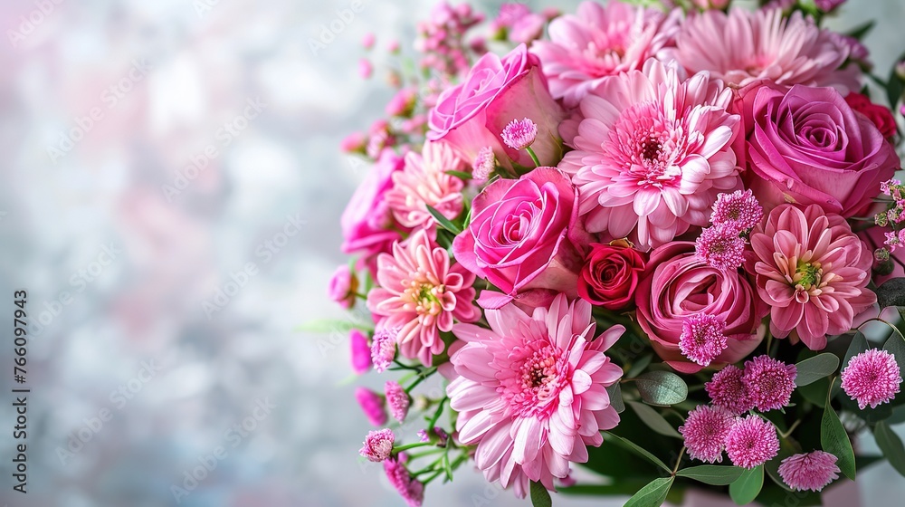 Beautiful pink roses , Generative ai, Beautiful pink roses , Generative ai,
