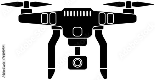 spy illustration technology silhouette camera logo copter icon fly outline aerial drone aircraft remote propeller helicopter wireless robot flight shape quadcopter control digital for vector graphic