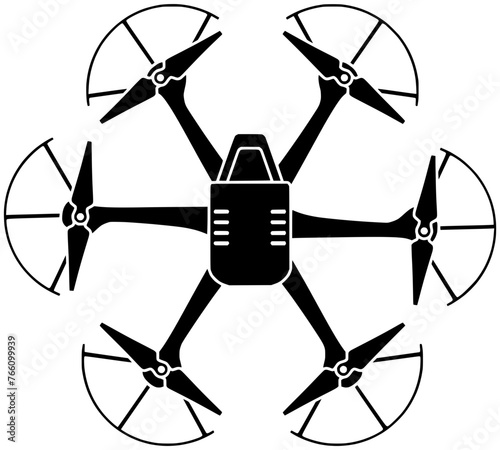 spy illustration technology silhouette camera logo copter icon fly outline aerial drone aircraft remote propeller helicopter wireless robot flight shape quadcopter control digital for vector graphic