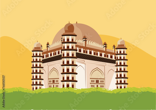 Gol gumbaz monument in karnataka, Monmuments India, Asia