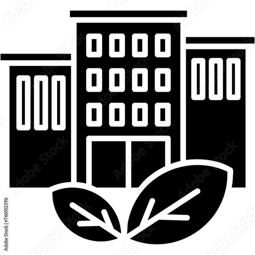 Green Building Icon