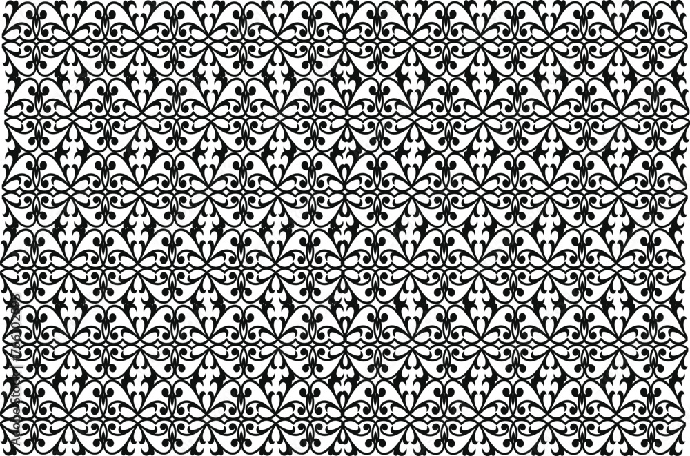 pattern vecto Black and white Print decorative pattern vecto pattern vecto Black and white Print decorative pattern vecto