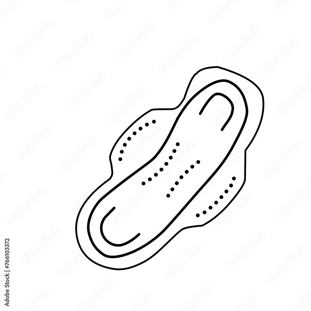 Doodle Menstrual Pad Doodle Menstrual Pad