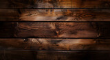Glossy textured brown empty wooden plank background