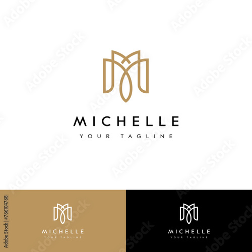 Michelle Logo Design - Replaceable text
